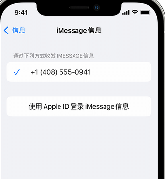 白朗apple维修iPhone上无法正常发送iMessage信息 