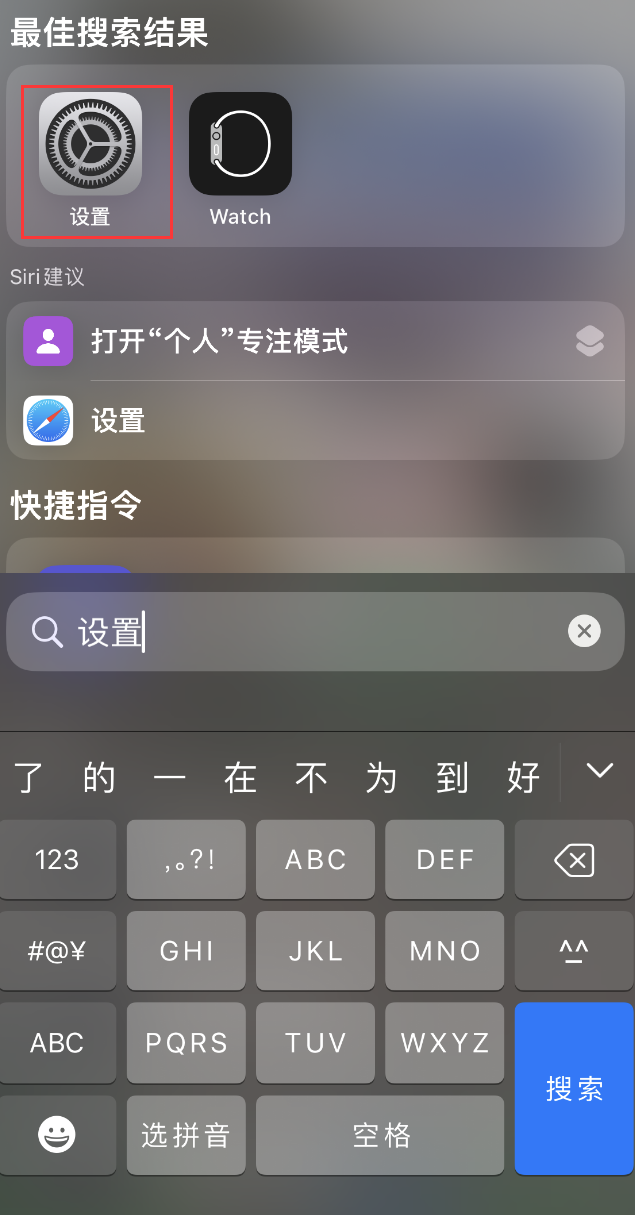 白朗苹果手机维修分享：iPhone 找不到“设置”或“App Store”怎么办？ 