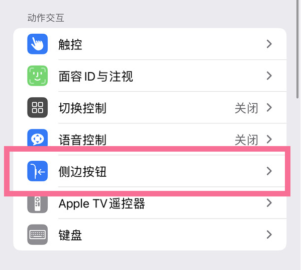 白朗苹果14维修店分享iPhone14 Plus侧键双击下载功能关闭方法 