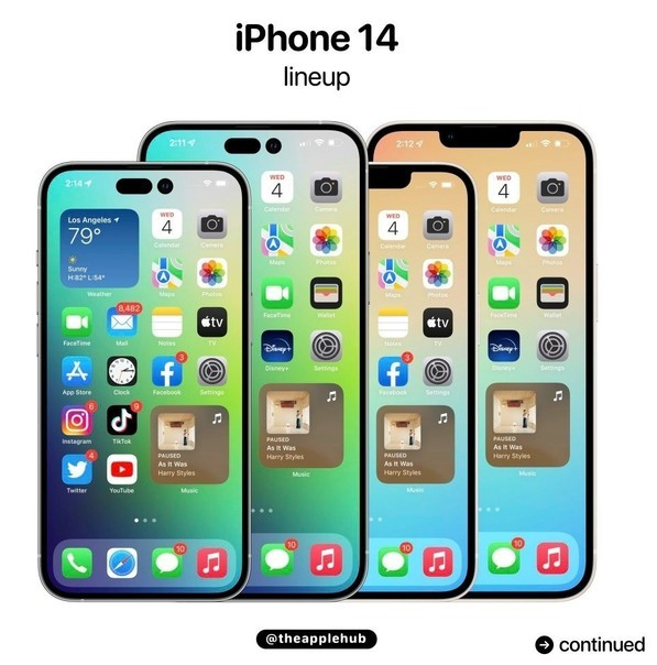 白朗苹果14维修分享iPhone 14全家福 