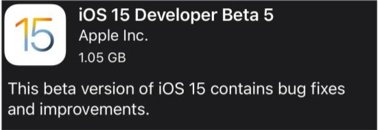 白朗苹果手机维修分享如何升级到iOS15.0 beta5 