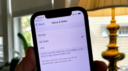 白朗苹果手机维修分享iPhone 12如何打开或关闭5G网络 
