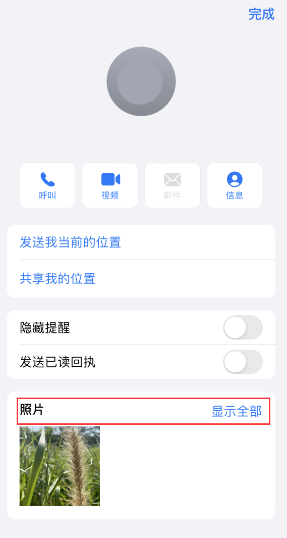 白朗苹果手机维修分享如何快速查找 iMessage 信息中的图片等附件 